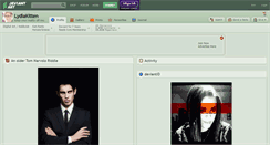 Desktop Screenshot of lydiakitten.deviantart.com