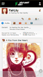 Mobile Screenshot of fairlily.deviantart.com