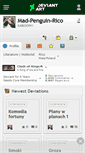 Mobile Screenshot of mad-penguin-rico.deviantart.com