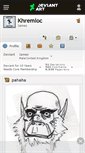 Mobile Screenshot of khremloc.deviantart.com
