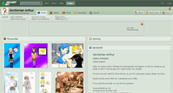 Desktop Screenshot of gentleman-arthur.deviantart.com