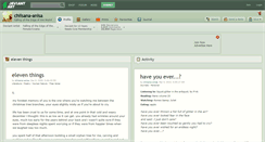 Desktop Screenshot of chiisana-anisa.deviantart.com