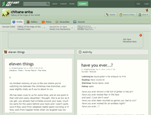 Tablet Screenshot of chiisana-anisa.deviantart.com