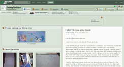 Desktop Screenshot of galaxygoddess.deviantart.com
