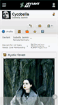 Mobile Screenshot of cycobella.deviantart.com