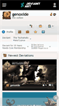 Mobile Screenshot of genoxide.deviantart.com