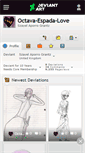 Mobile Screenshot of octava-espada-love.deviantart.com