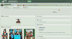 Desktop Screenshot of multifaceted.deviantart.com