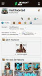 Mobile Screenshot of multifaceted.deviantart.com