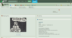 Desktop Screenshot of anja123.deviantart.com