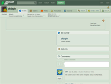 Tablet Screenshot of didaph.deviantart.com