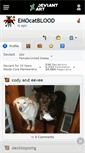 Mobile Screenshot of emocatblood.deviantart.com