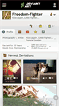 Mobile Screenshot of freedom-fighter.deviantart.com