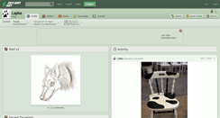 Desktop Screenshot of lapka.deviantart.com