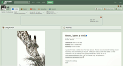 Desktop Screenshot of bjt.deviantart.com