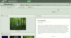 Desktop Screenshot of miyako-brownie.deviantart.com