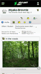 Mobile Screenshot of miyako-brownie.deviantart.com