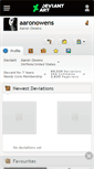 Mobile Screenshot of aaronowens.deviantart.com