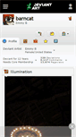 Mobile Screenshot of barncat.deviantart.com
