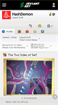 Mobile Screenshot of hashdemon.deviantart.com