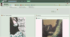 Desktop Screenshot of merlend.deviantart.com