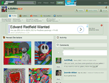 Tablet Screenshot of ajschiro.deviantart.com