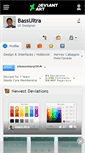 Mobile Screenshot of bassultra.deviantart.com