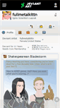 Mobile Screenshot of fullmetalkittn.deviantart.com
