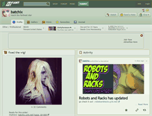 Tablet Screenshot of batchix.deviantart.com