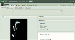 Desktop Screenshot of hot-soup.deviantart.com