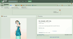 Desktop Screenshot of glomper.deviantart.com