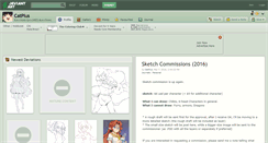 Desktop Screenshot of catplus.deviantart.com