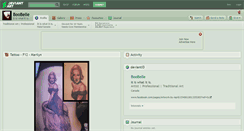 Desktop Screenshot of boobelle.deviantart.com