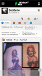 Mobile Screenshot of boobelle.deviantart.com