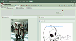 Desktop Screenshot of feralseraph.deviantart.com