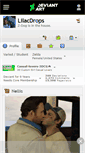 Mobile Screenshot of lilacdrops.deviantart.com