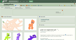 Desktop Screenshot of goddessofpixels.deviantart.com