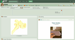 Desktop Screenshot of drianis.deviantart.com