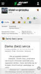 Mobile Screenshot of kisiel-w-proszku.deviantart.com