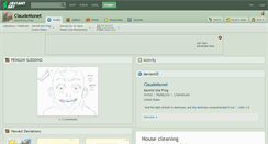 Desktop Screenshot of claudemonet.deviantart.com
