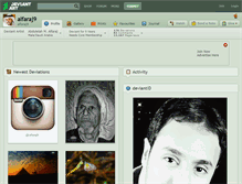 Tablet Screenshot of alfaraj9.deviantart.com