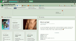Desktop Screenshot of beyondmytouch89.deviantart.com
