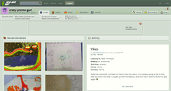 Desktop Screenshot of crazy-premo-gurl.deviantart.com