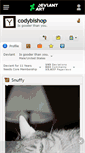 Mobile Screenshot of codybishop.deviantart.com