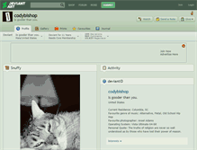 Tablet Screenshot of codybishop.deviantart.com