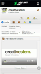Mobile Screenshot of creativestem.deviantart.com