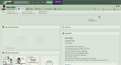 Desktop Screenshot of miss-deja.deviantart.com