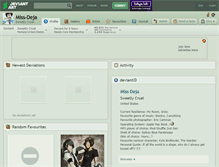 Tablet Screenshot of miss-deja.deviantart.com