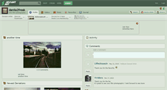 Desktop Screenshot of danila2freak.deviantart.com
