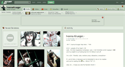 Desktop Screenshot of ivannakrueger.deviantart.com